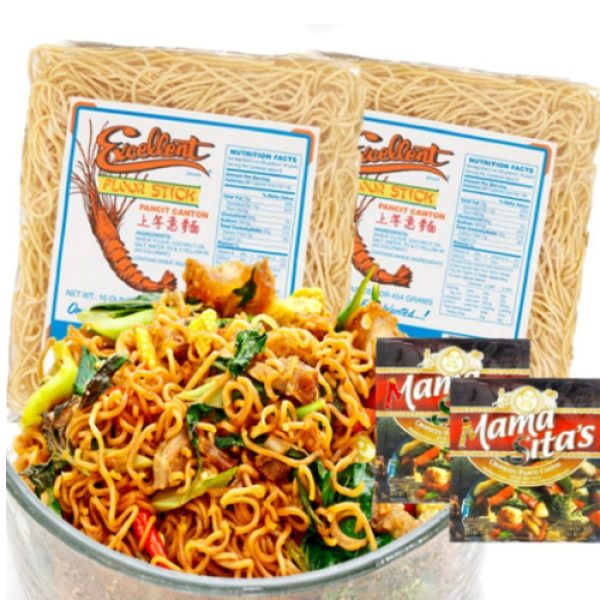 Pancit Canton Noodles + Sauce Mix (Set)