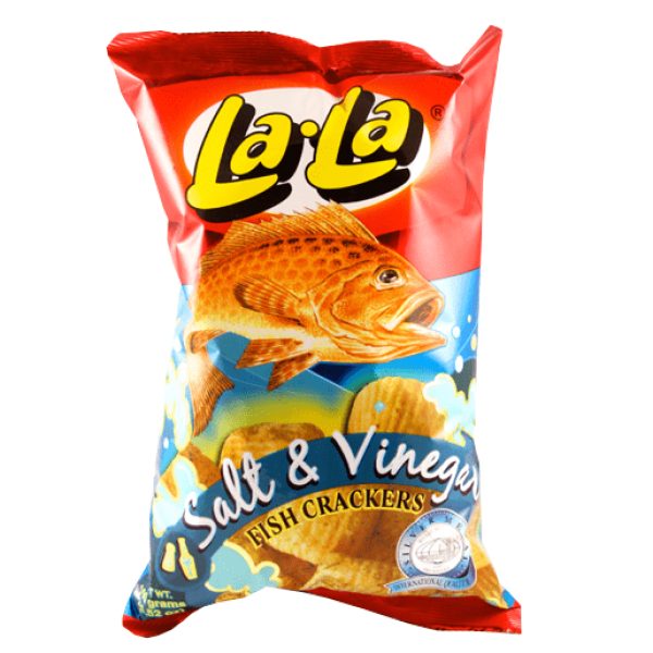 LaLa Fish Crackers (Salt & Vinegar)