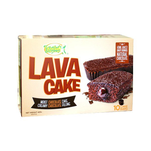 Lemon Square Lava Cake