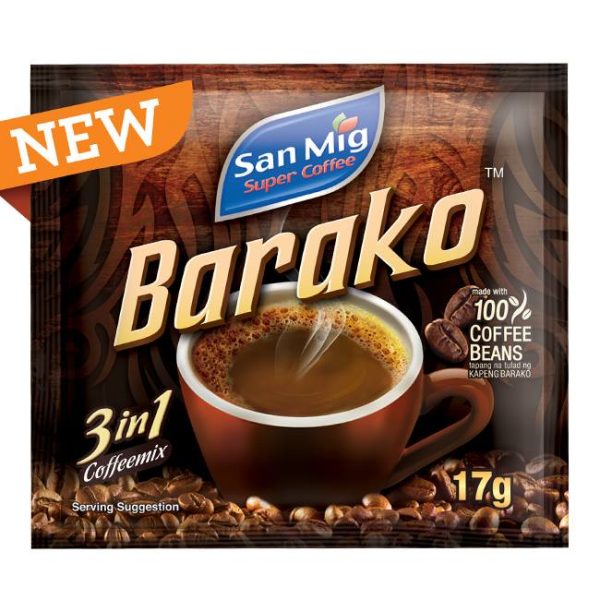 San Mig 3-in-1 Barako Coffee