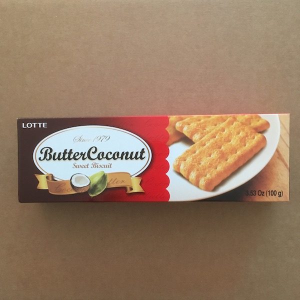 Butter Coconut Biscuits (Lotte)