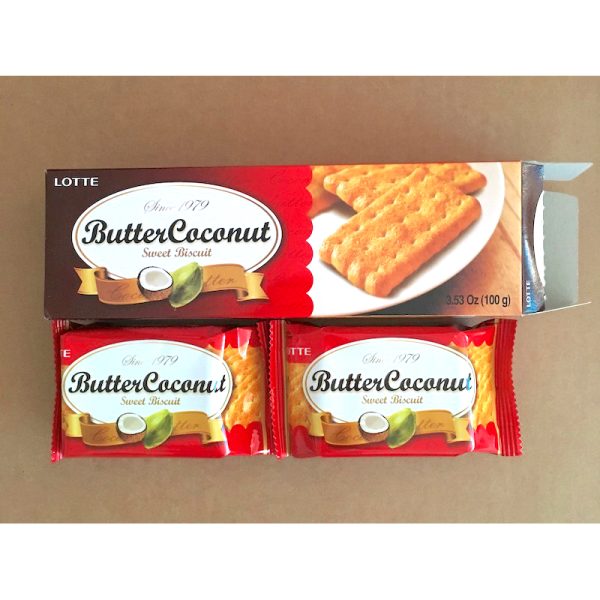 Butter Coconut Biscuits (Lotte)
