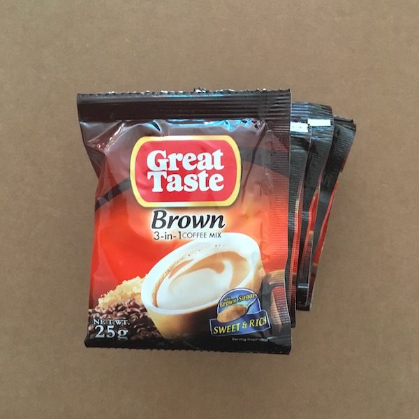 Great Taste Brown 3-in-1 Coffee Mix
