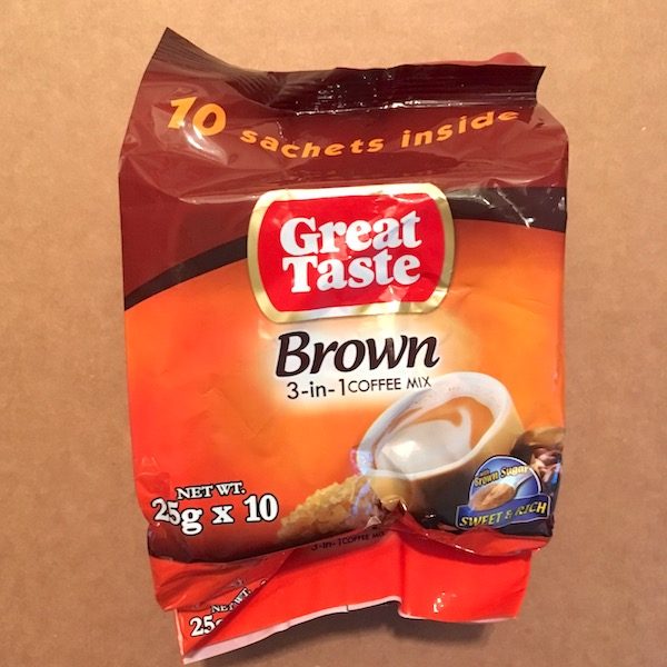 Great Taste Brown 3-in-1 Coffee Mix