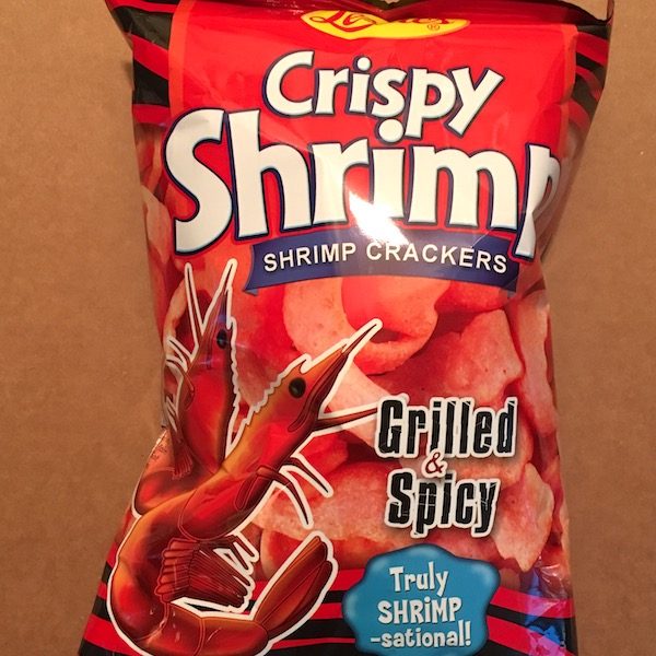 Leslie's Crispy Shrimp Crackers (Grilled & Spicy)