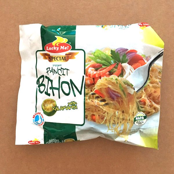 Lucky Me! Pancit Bihon (with Kalamansi)