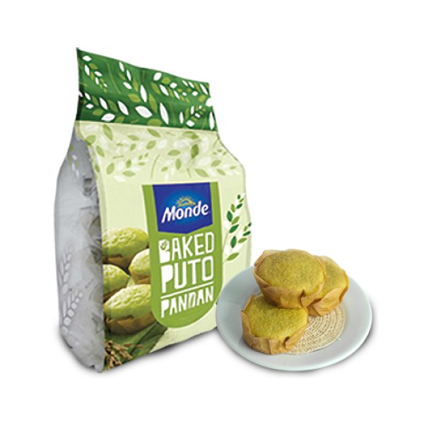 Monde Baked Puto (Pandan)