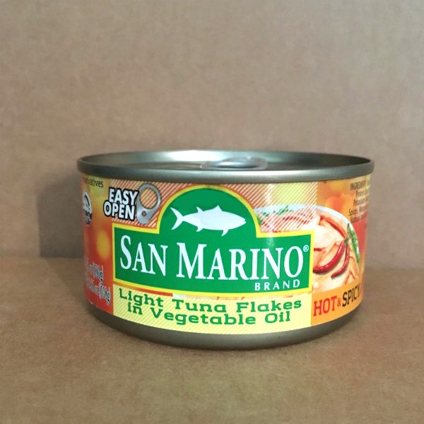 San Marino Light Tuna Flakes in Vegetable Oil (Hot & Spicy)