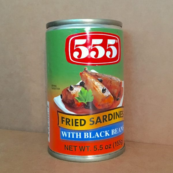 555 Fried Sardines with Tausi