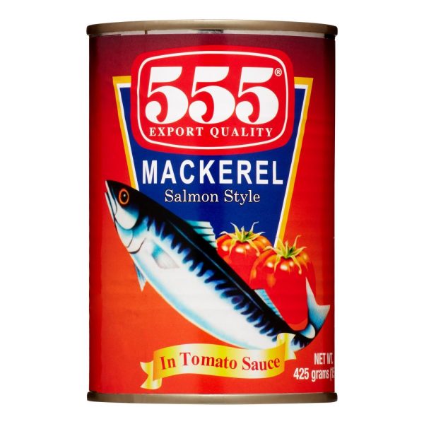 555 Mackerel in Tomato Sauce
