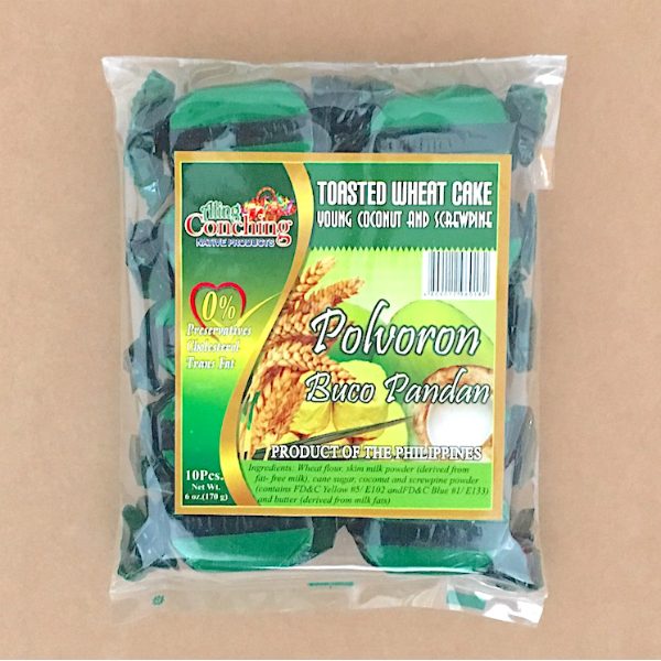 Buko-Pandan Polvoron