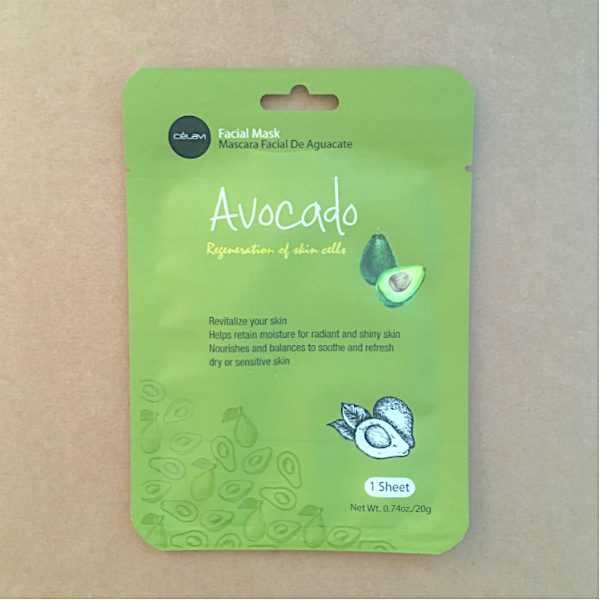 Celavi Facial Mask (Avocado)