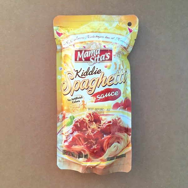 Mama Sita's Kiddie Spaghetti Sauce