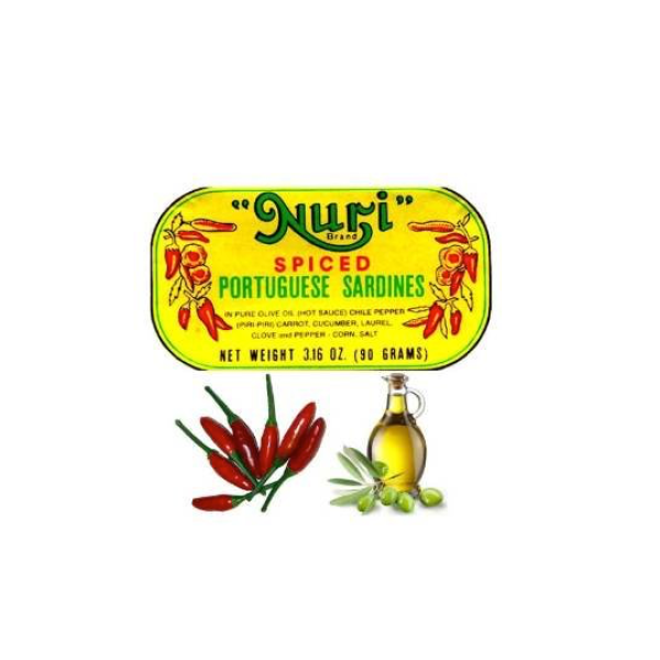 Spiced Portugese Sardines