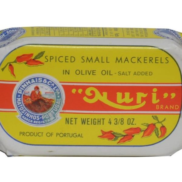 Spiced Small Mackerels in Olive Oil