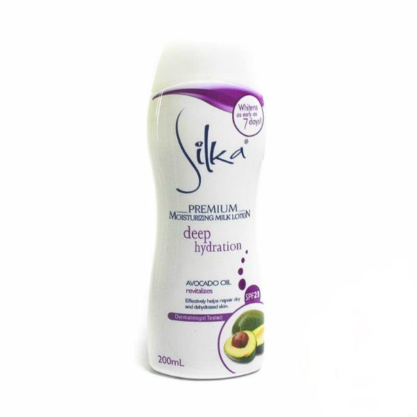 Silka Moisturizing Milk Lotion with Avocado Oil