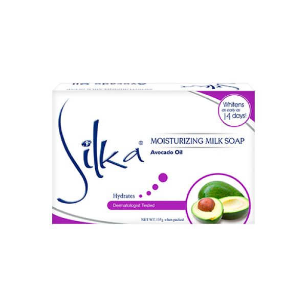 Silka Moisturizing Milk Soap with Avocado Oil