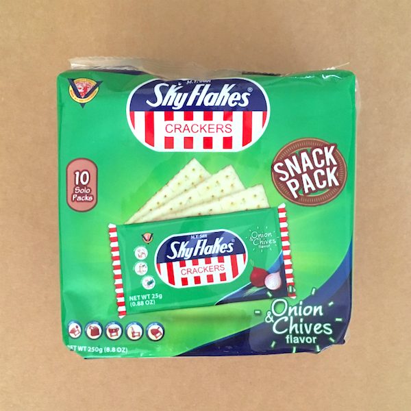 Skyflakes Crackers (Onion & Chives)