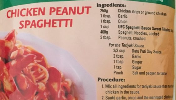 Chicken Peanut Spaghetti Recipe