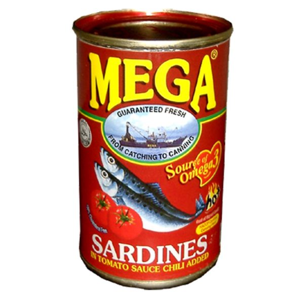 Mega Sardines in Tomato Sauce with Chili