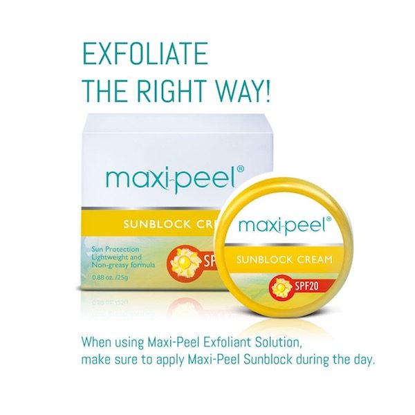 Maxi-Peel Sunblock Cream