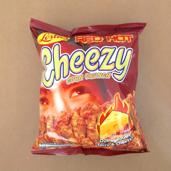 Leslie's Cheezy Corn Crunch (Red Hot)
