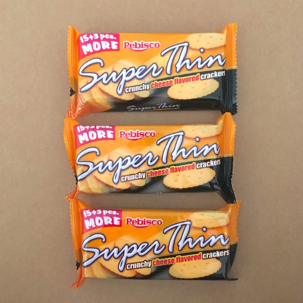 Rebisco SuperThin Cheese Crackers