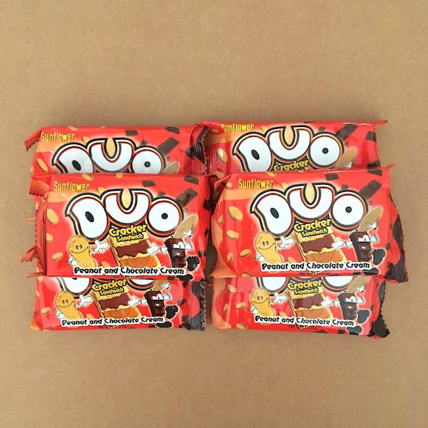 Duo Cracker Sandwich (Peanut & Chocolate Cream)