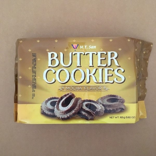 M.Y. San Butter Cookies - Mocha Flavor