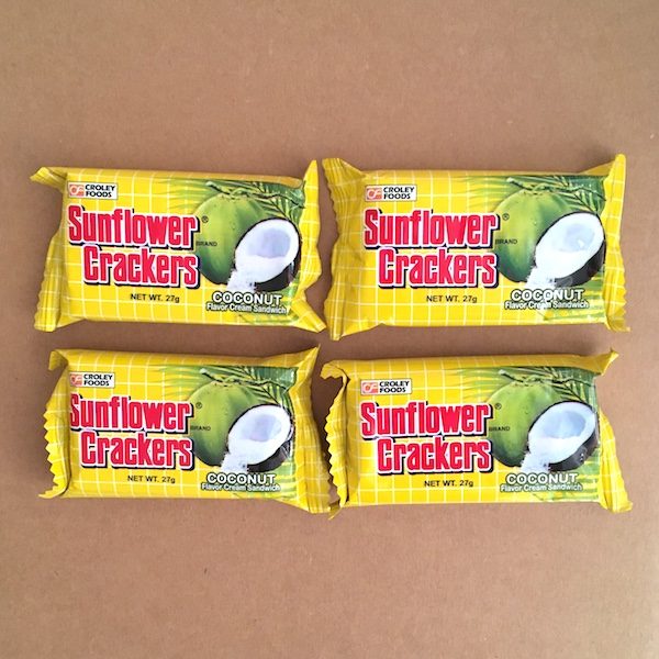 Sunflower Crackers - Coconut Cream Sandwich