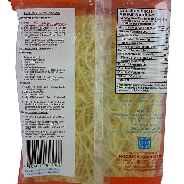 Palabok Noodles (Super Q)
