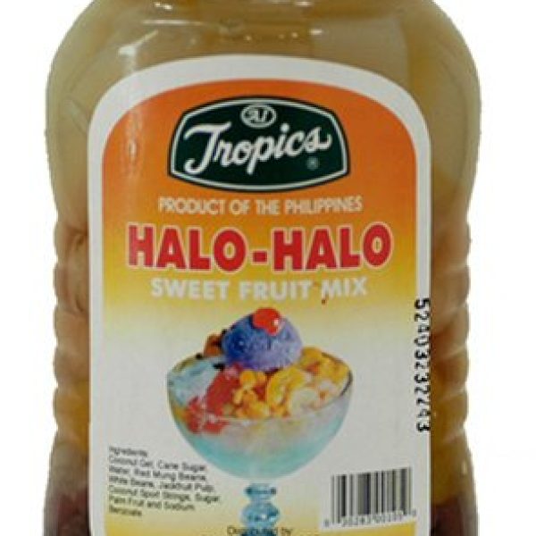 Halo-Halo Ingredients